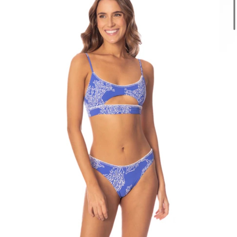 Maaji Coral Bliss Caroline Cut Out Top